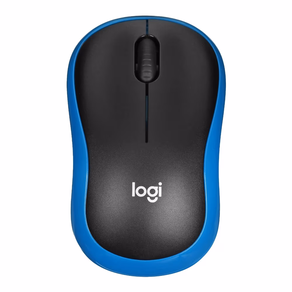 Беспроводная мышь Logitech  M185 Blue Wireless 